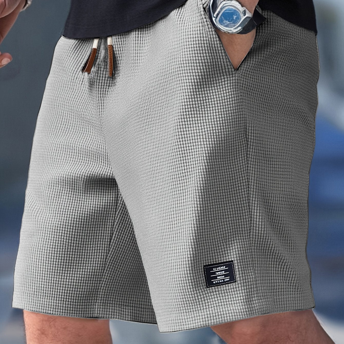 Calções de Verão Elegantes para Homem
