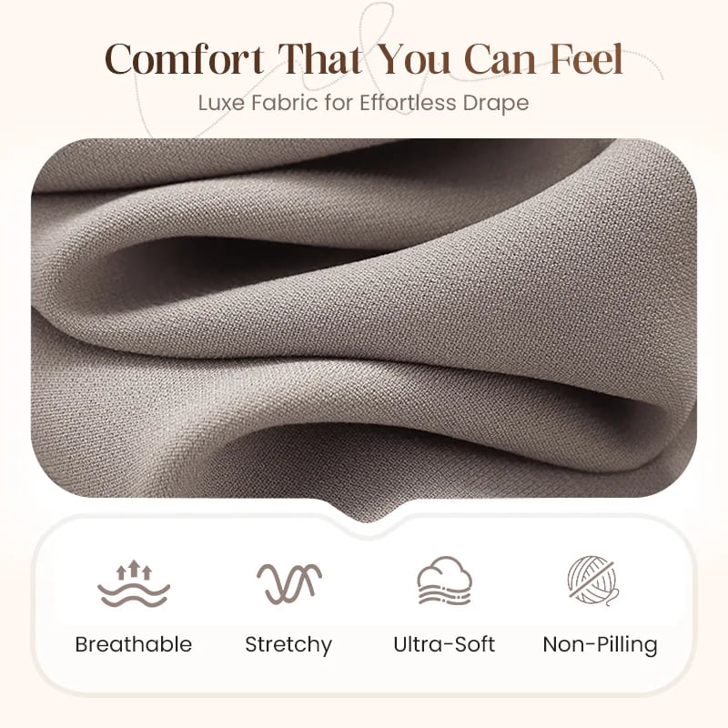 Elegante - 3-delige set bestaande uit een lange cardigan, top en broek