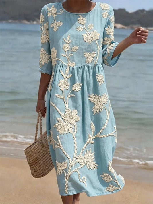 Vestido Vintage Bordado