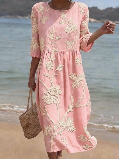 Vestido Vintage Bordado