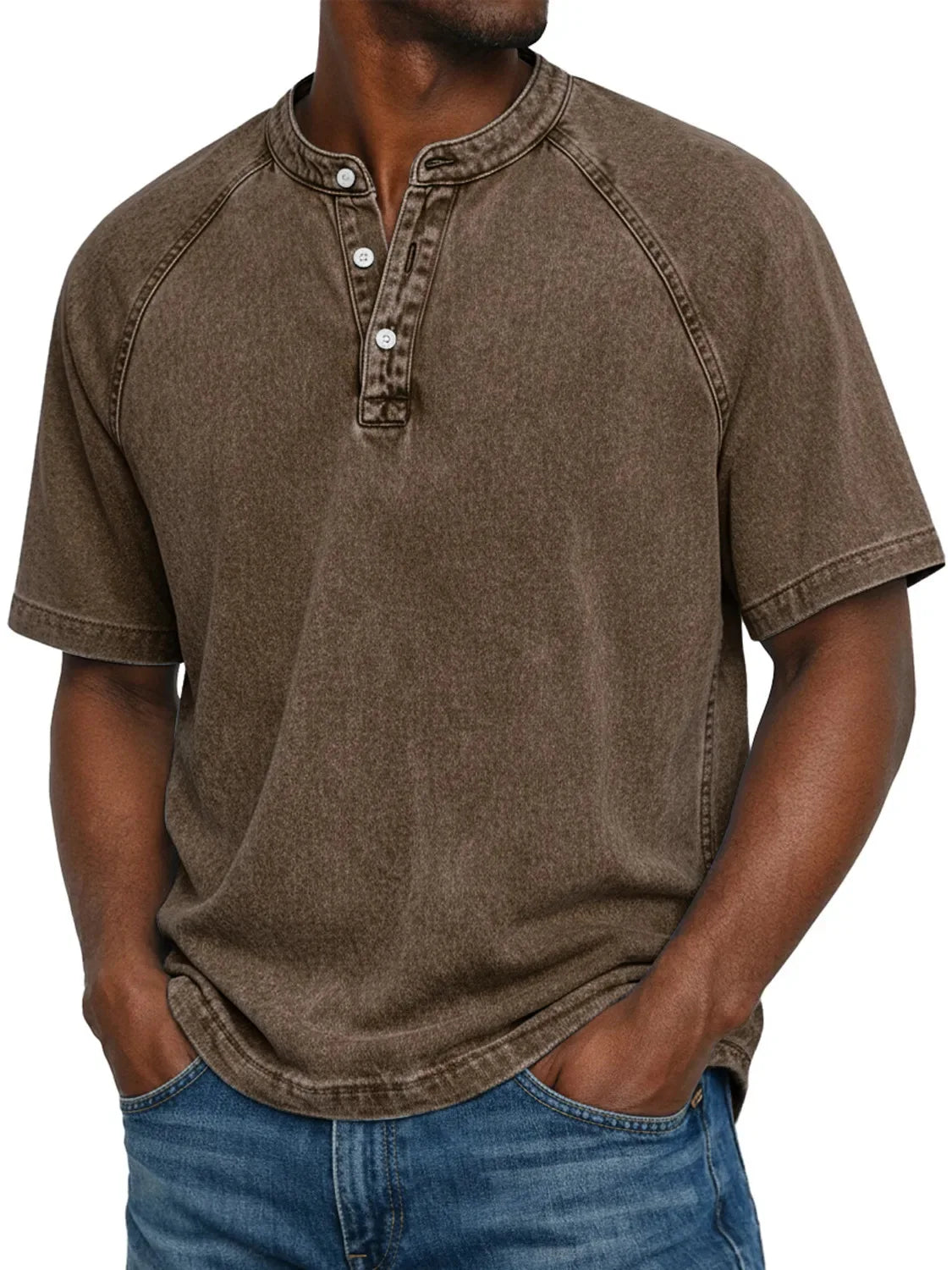Valenzo™ Camisa Vintage para Homem