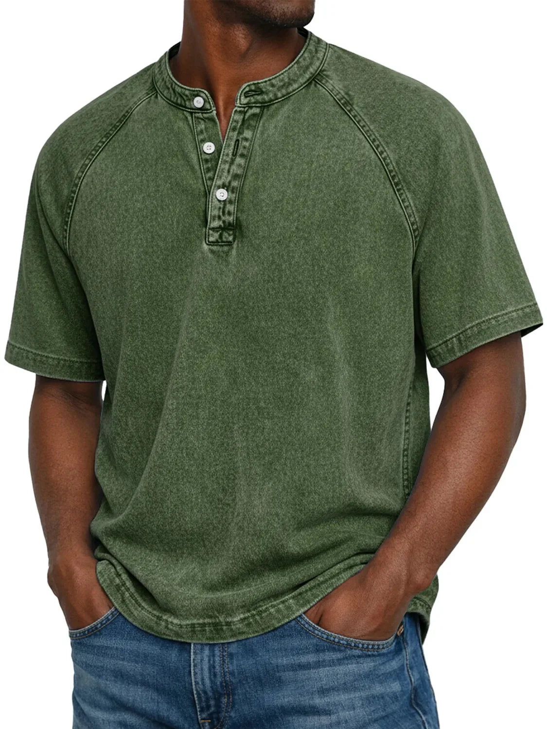 Valenzo™ Camisa Vintage para Homem