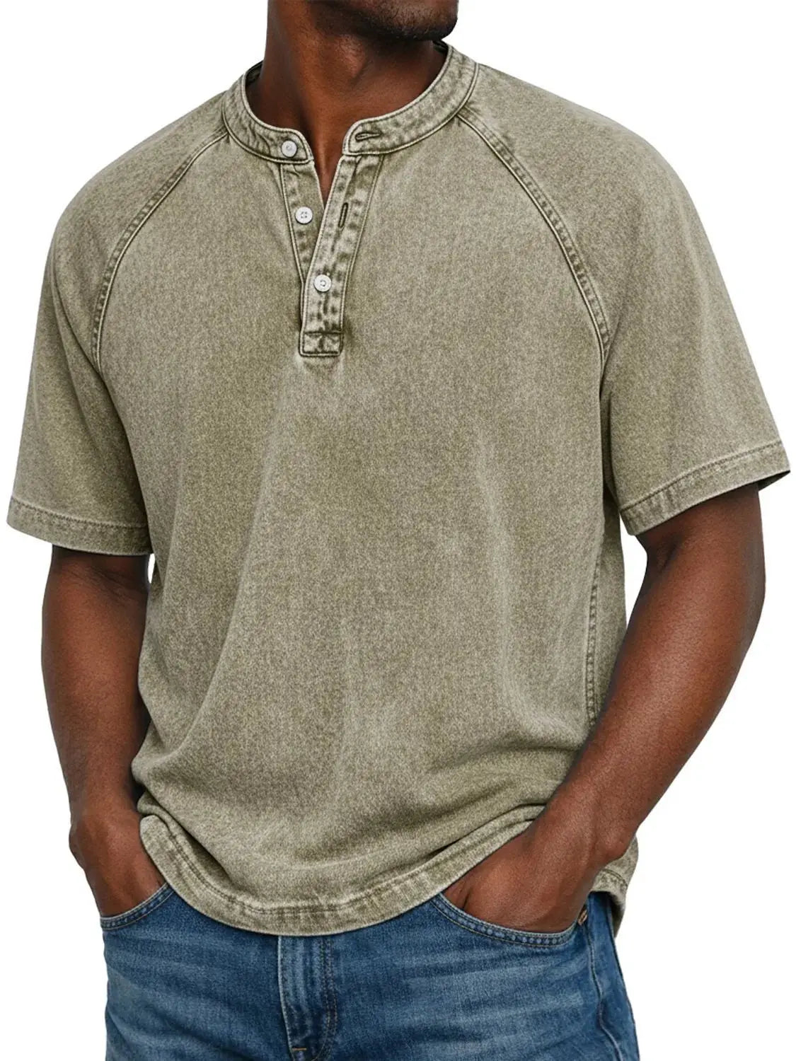 Valenzo™ Camisa Vintage para Homem