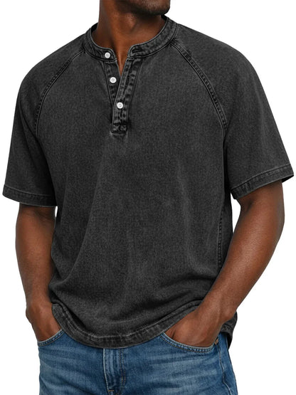 Valenzo™ Camisa Vintage para Homem