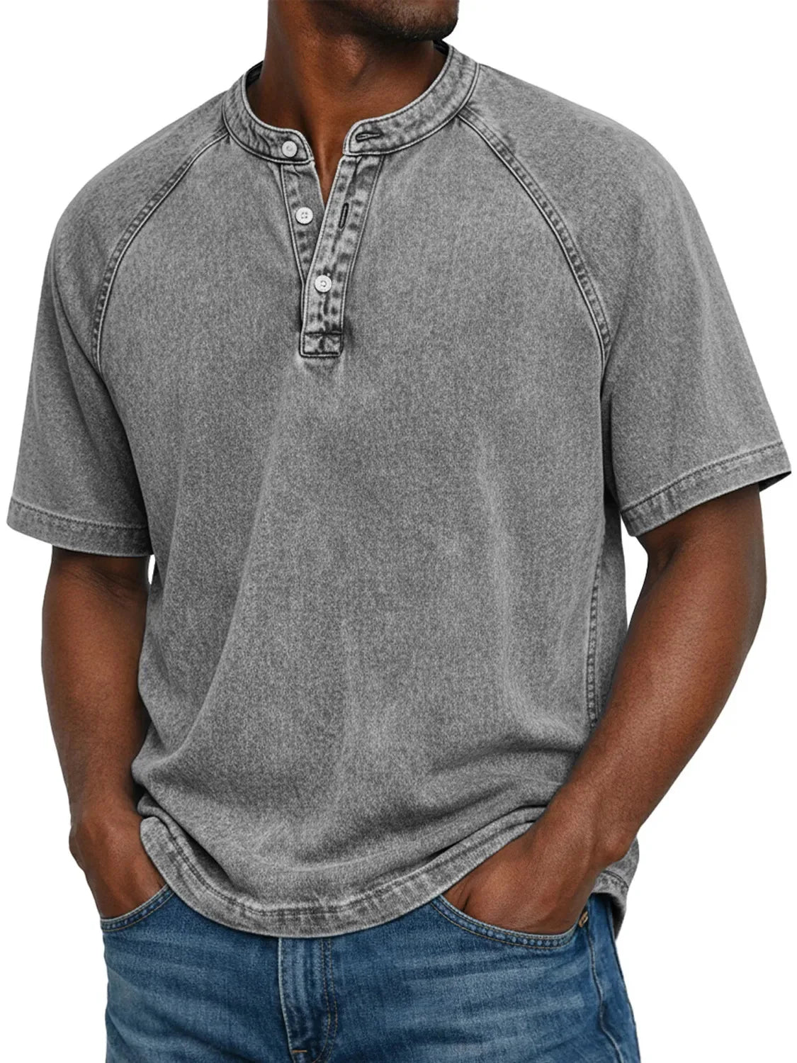 Valenzo™ Camisa Vintage para Homem