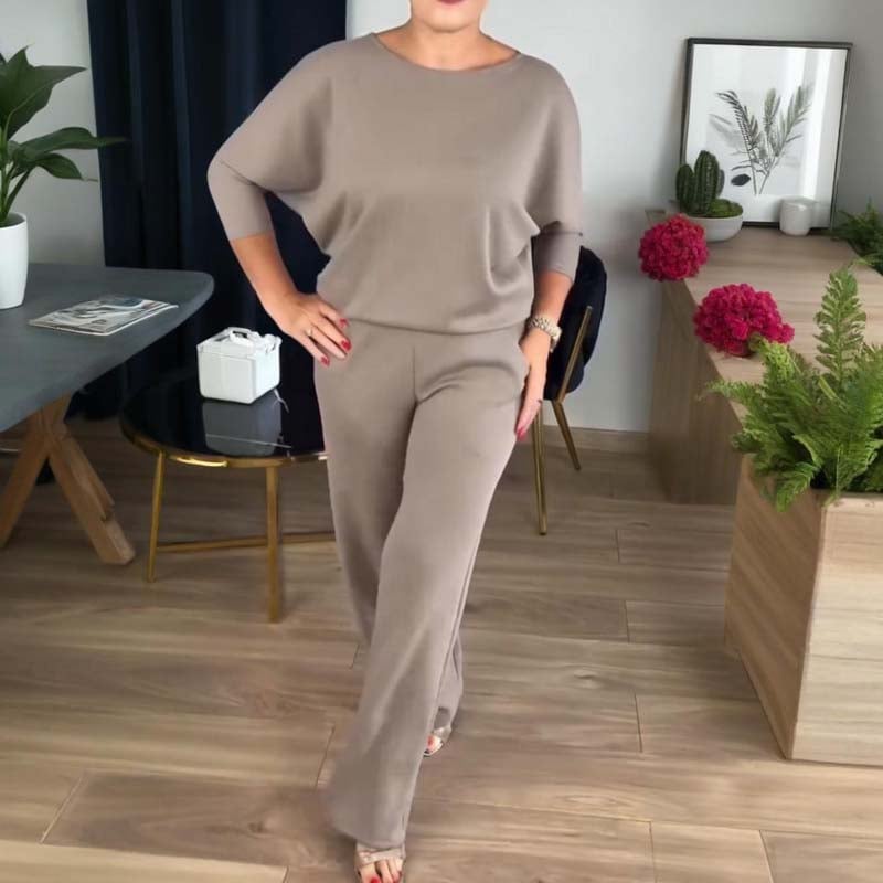 Elegante - 3-delige set bestaande uit een lange cardigan, top en broek
