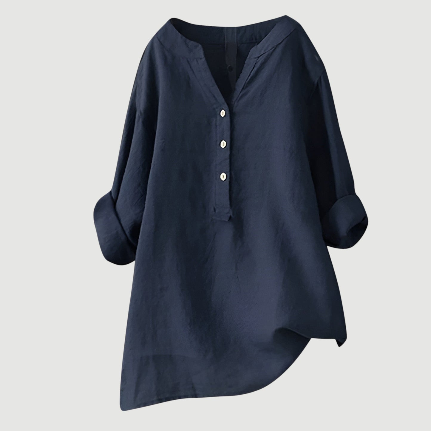 Blusa Respirável com Botões para Conforto Diário
