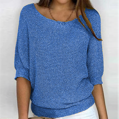 Camisola de Verão Respirável com Mangas 3/4